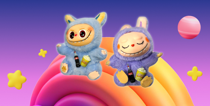 Пушистики Labubu уже в Akvarel 🤩