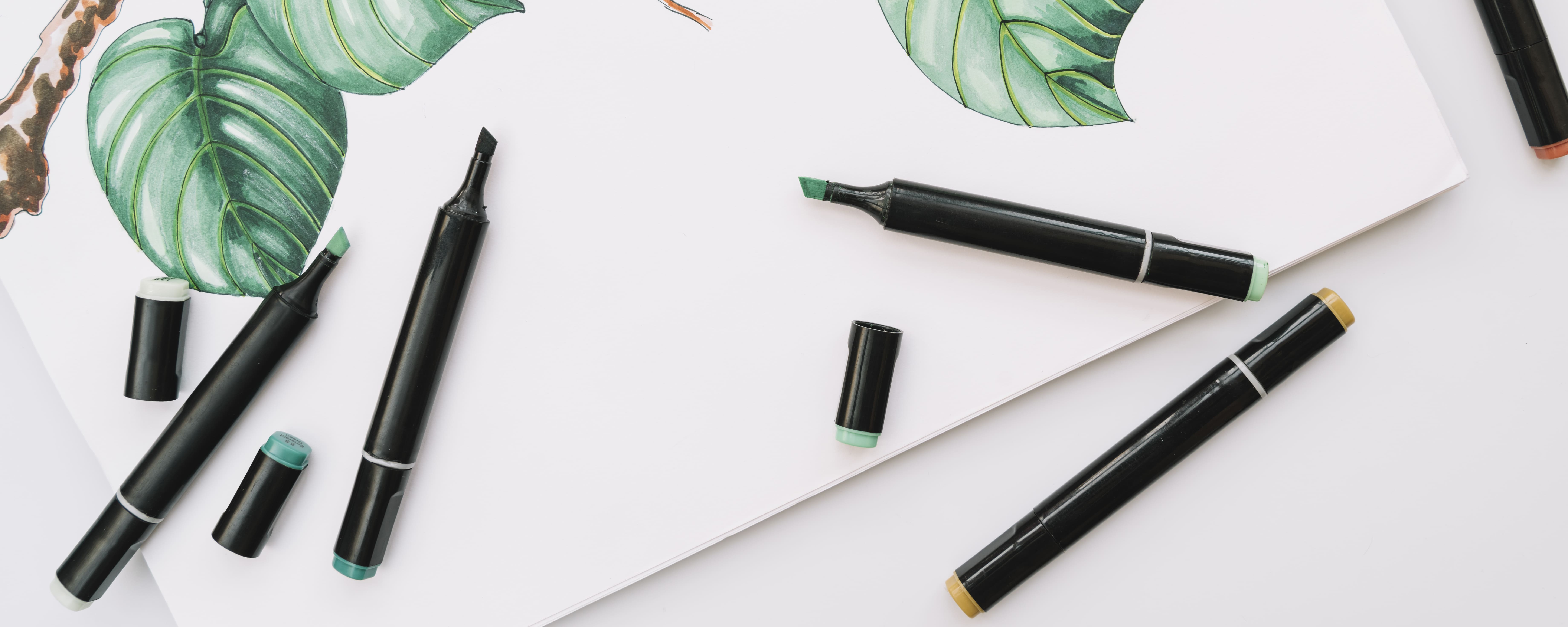 Почему акриловые маркеры стали трендом в современном искусстве🖍️