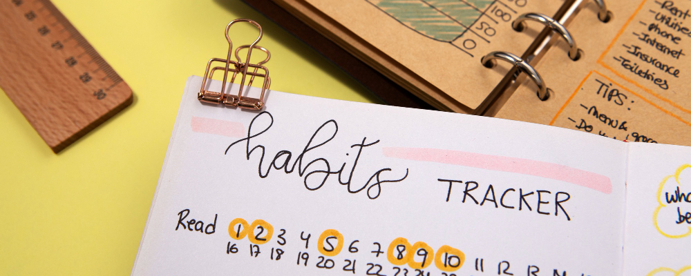 Bullet Journal на октябрь: трекеры настроения и привычек📒