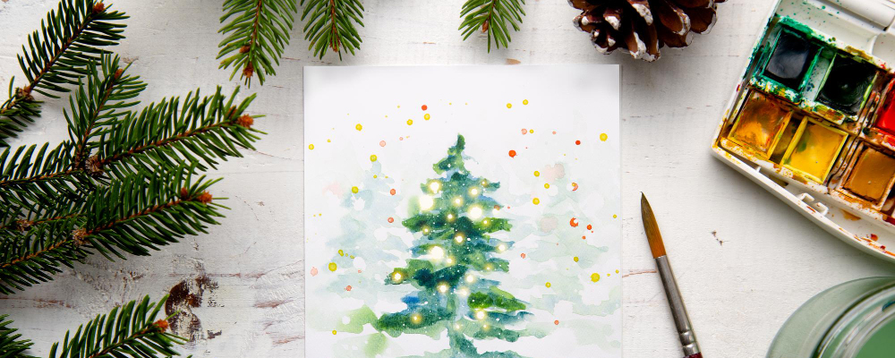 Зимняя палитра: сочетание «теплых» и «холодных» оттенков🖌️