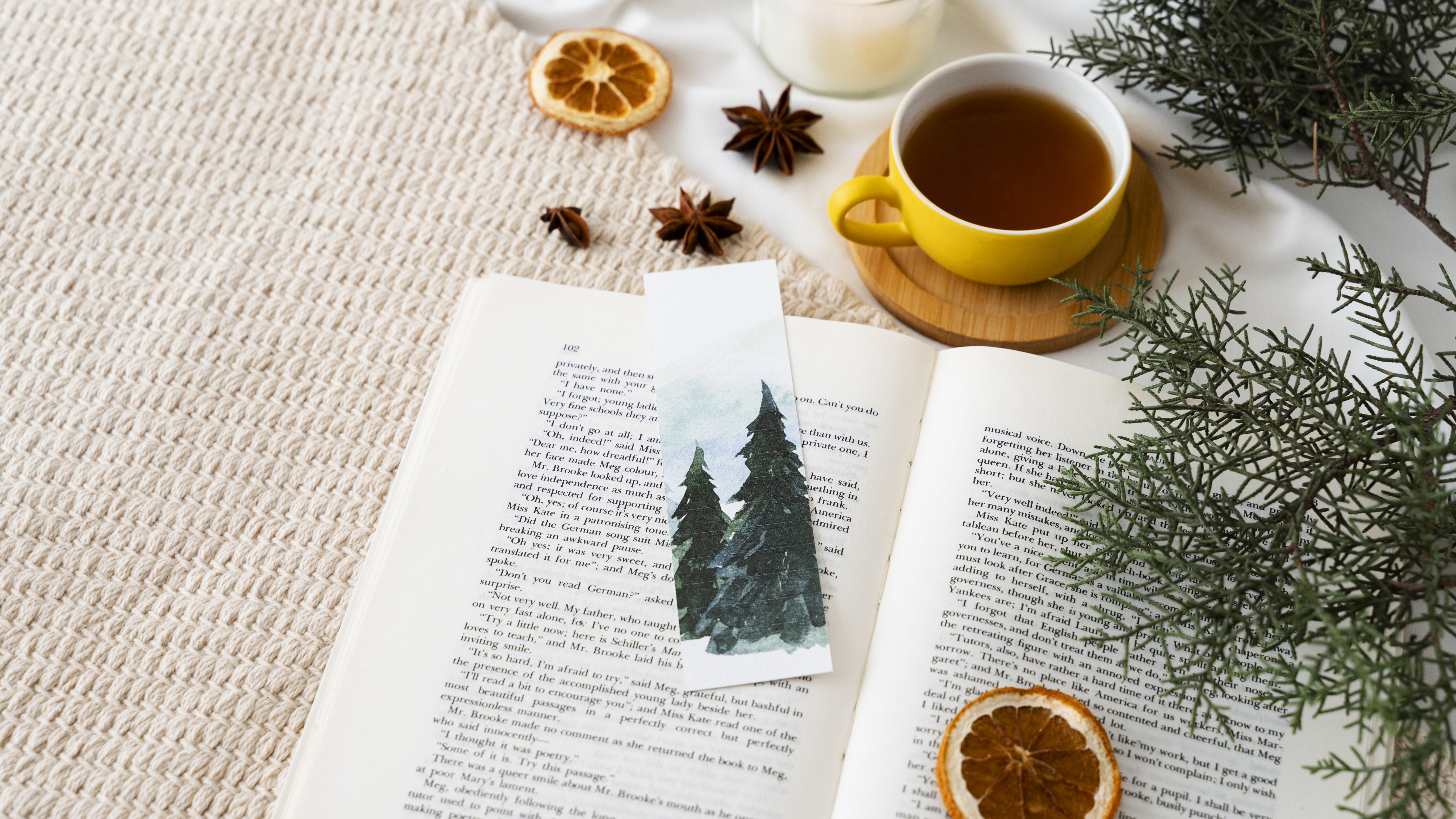 Как обустроить маленький уголок для чтения и творчества в зимние вечера📚