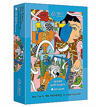 Пазл "500 UFT VELVET" - Ні болю, ні малювання, Trefl, 37423 Пазл "500 UFT VELVET" - Ні болю, ні малювання, Trefl, 37423