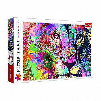 Пазл "1000" - Мальовничий лев, Trefl, 10707 Пазл "1000" - Мальовничий лев, Trefl, 10707