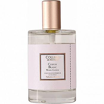 Спрей для кімнати "Біла бавовна" 100 мл, C3104CBL, Collines de Provence Спрей для кімнати "Біла бавовна" 100 мл, C3104CBL, Collines de Provence