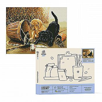 Алмазная мозаика "Игривые щенки" 40*50 см, IDEA2-CK245, ТМ "99IDEAS" Алмазная мозаика "Игривые щенки" 40*50 см, IDEA2-CK245, ТМ "99IDEAS"