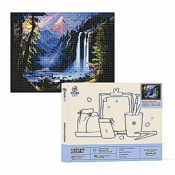 Алмазная мозаика "Водопад в лунном свете" 40*50 см, IDEA2-CK970, ТМ "99IDEAS" Алмазная мозаика "Водопад в лунном свете" 40*50 см, IDEA2-CK970, ТМ "99IDEAS"