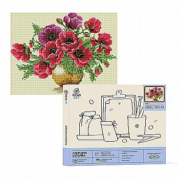 Алмазная мозаика "Маки" 40*50 см, IDEA2-CK851, ТМ "99IDEAS" Алмазная мозаика "Маки" 40*50 см, IDEA2-CK851, ТМ "99IDEAS"