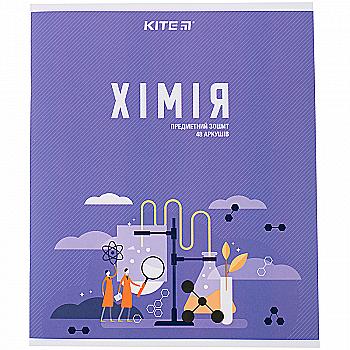 Зошит 48 кл, Предметка - Хімія, софт тач+УФ, Urban, K23-240-30 Зошит 48 кл, Предметка - Хімія, софт тач+УФ, Urban, K23-240-30