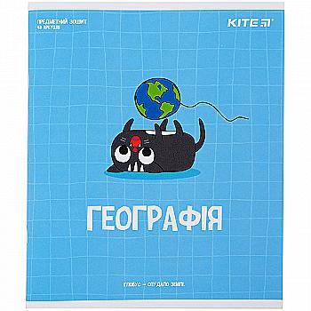 Тетрадь 48 кл, Предметка - География, софт т.гибр л, Cat, K23-240-21 Тетрадь 48 кл, Предметка - География, софт т.гибр л, Cat, K23-240-21