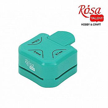 Кутовий діркопробивач 3 в 1 Візерунок №17 2,5 см Rosa Talent