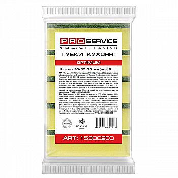 Губка PRO кухонна "OPTIMUM" 90*60*30, 5шт. 15200220,15300200, 15300206 Губка PRO кухонна "OPTIMUM" 90*60*30, 5шт. 15200220,15300200, 15300206