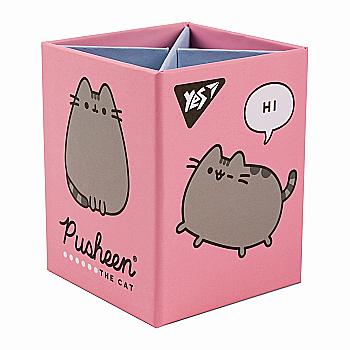 Стакан для письменных принадлежностей "Pusheen" картон, 470502 Yes Стакан для письменных принадлежностей "Pusheen" картон, 470502 Yes