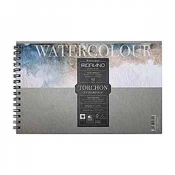 Альбом для акварелі на спіралі Watercolor (13,5*21см), 300г/м2, 12л, торшон, Fabriano Альбом для акварелі на спіралі Watercolor (13,5*21см), 300г/м2, 12л, торшон, Fabriano