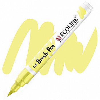 Кисть-ручка Ecoline Brushpen (226), Пастельный желтый, Royal Talens Кисть-ручка Ecoline Brushpen (226), Пастельный желтый, Royal Talens