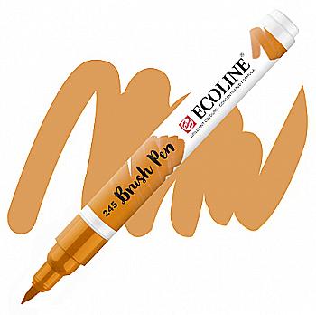 Кисть-ручка Ecoline Brushpen (245), Шафраново-желтый, Royal Talens Кисть-ручка Ecoline Brushpen (245), Шафраново-желтый, Royal Talens