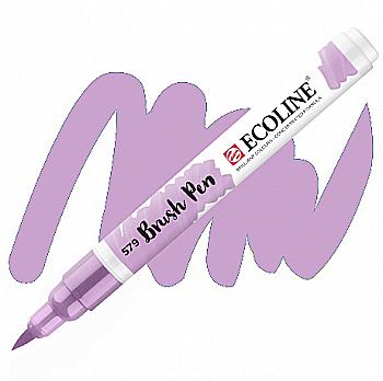 Кисть-ручка Ecoline Brushpen (579), Пастельный фиолетовый, Royal Talens Кисть-ручка Ecoline Brushpen (579), Пастельный фиолетовый, Royal Talens