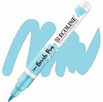 Кисть-ручка Ecoline Brushpen (580), Пастельный синий, Royal Talens Кисть-ручка Ecoline Brushpen (580), Пастельный синий, Royal Talens