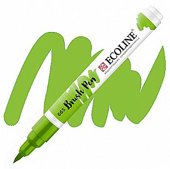 Кисть-ручка Ecoline Brushpen (665), Ярко-зеленая, Royal Talens Кисть-ручка Ecoline Brushpen (665), Ярко-зеленая, Royal Talens
