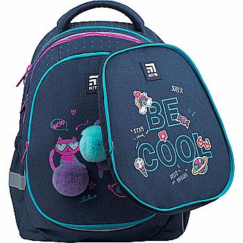 Рюкзак шкільний напівкаркасний Kite Education 700(2p) Wow Cats, K22-700M(2p)-1 Рюкзак шкільний напівкаркасний Kite Education 700(2p) Wow Cats, K22-700M(2p)-1