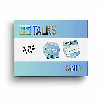 Игра-разговор настольная "Dream&Do Talks - Family" (укр), ТМ "1Dea.me" Игра-разговор настольная "Dream&Do Talks - Family" (укр), ТМ "1Dea.me"