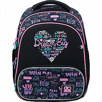 Рюкзак шкільний каркасний GoPack Education 597-1 Love Dreamer, GO22-597S-1 Рюкзак шкільний каркасний GoPack Education 597-1 Love Dreamer, GO22-597S-1