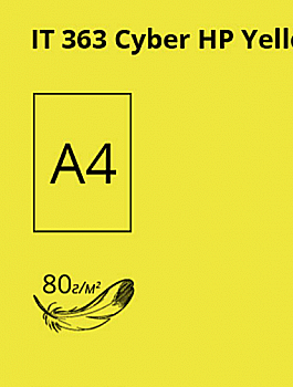 Папір A4 100 арк, 80 г/м2, неон Neon Yellow 363 (жовтий), Crystal Color Paper Папір A4 100 арк, 80 г/м2, неон Neon Yellow 363 (жовтий), Crystal Color Paper
