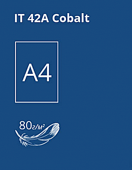 Бумага A4 100 л, 80 г/м2, темн Cobalt 42A (темно-синий), Crystal Color Paper Бумага A4 100 л, 80 г/м2, темн Cobalt 42A (темно-синий), Crystal Color Paper
