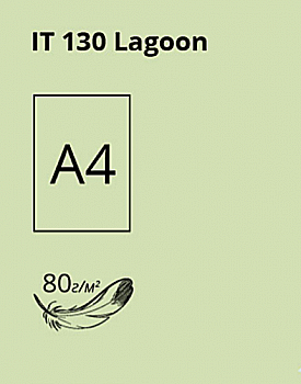 Бумага A4 100 л, 80 г/м2, паст Lagoon 130 (св.зеленый), Crystal Color Paper Бумага A4 100 л, 80 г/м2, паст Lagoon 130 (св.зеленый), Crystal Color Paper