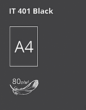 Папір A4 100 арк, 80 г/м2, темн Black 401 (чорний), Crystal Color Paper Папір A4 100 арк, 80 г/м2, темн Black 401 (чорний), Crystal Color Paper
