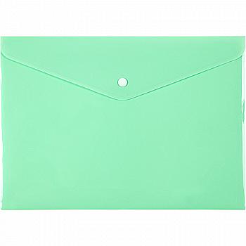 Папка на кнопці А4 Pastelini, неом`ята 1412-09-A Axent