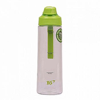 Пляшка для води 850 мл, салатова, 707636 Yes