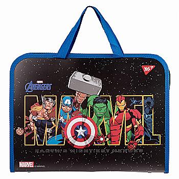 Папка-портфель на молнии с ткан. ручками "Marvel. Avengers", 491983 Yes Папка-портфель на молнии с ткан. ручками "Marvel. Avengers", 491983 Yes