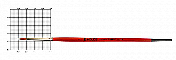 Пензель Синтетика круглий Carrot 1097R №2 Kolos Пензель Синтетика круглий Carrot 1097R №2 Kolos