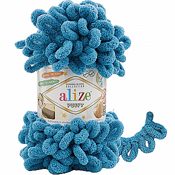 Пряжа мікрополіестер 294 Петроль, TM Alize Puffy Пряжа мікрополіестер 294 Петроль, TM Alize Puffy