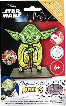Набор для творчества Crystal Art "Иода", арт. CAFGR-SWS005 Набор для творчества Crystal Art "Иода", арт. CAFGR-SWS005