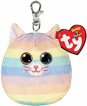 Игрушка мягкая TY Squish-a-Boos Кошка "Heather" 12 см, 39561 Игрушка мягкая TY Squish-a-Boos Кошка "Heather" 12 см, 39561