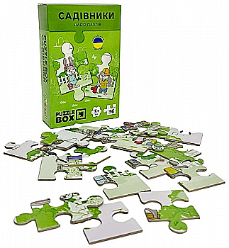 Набір пазлів "Садівники" 36 елементів, PB06 Набір пазлів "Садівники" 36 елементів, PB06