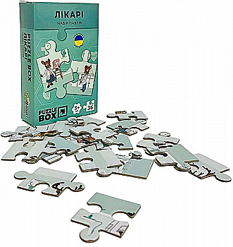 Набір пазлів "Лікарі" 36 елементів, PB05 Набір пазлів "Лікарі" 36 елементів, PB05