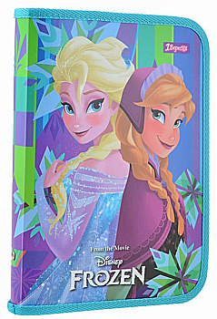 Папка для зошитів пласт. на блискавці B5 "Frozen", 1 Вересня 491580