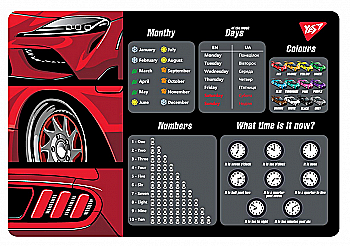 Подкладка для стола детская "Race legend" англ, 492066 Yes Подкладка для стола детская "Race legend" англ, 492066 Yes