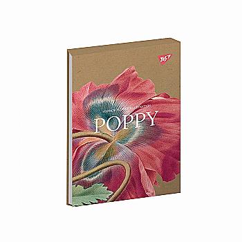 Блокнот B6/80 кл клей, белила "Vintage flower" крафт, 151932 YES Блокнот B6/80 кл клей, белила "Vintage flower" крафт, 151932 YES