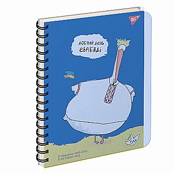 Тетрадь А5/144 кл. YES пл. обл. Гусь, 681885