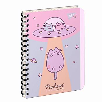 Тетрадь В6/144 кл. YES пл. обл. Pusheen, 681901