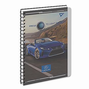 Зошит А4/144 кл. YES пласт.обкл. Power, 160113