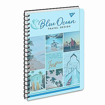 Тетрадь А4/144 кл. YES пласт. обл. Travel, 160115