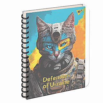 Тетрадь А5/144 кл. YES пл. обл. Defenders of Ukraine, 681867 Тетрадь А5/144 кл. YES пл. обл. Defenders of Ukraine, 681867