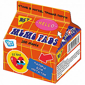 Папір для нотаток Tetra Pak "Sticky mood" 7*7,5 см., 200 арк., 170321 Yes Папір для нотаток Tetra Pak "Sticky mood" 7*7,5 см., 200 арк., 170321 Yes