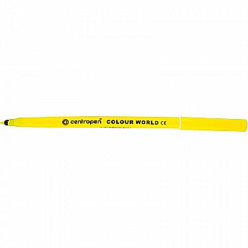 Фломастер желтый 7550/05 Centropen Фломастер желтый 7550/05 Centropen