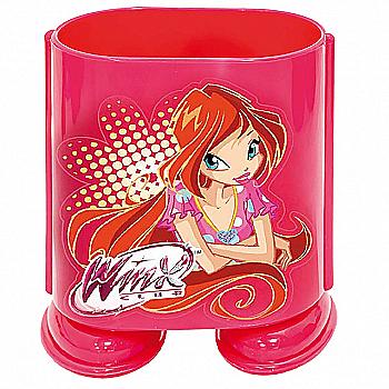 Стакан канцеляр "Вінкс" маджента 470267 Стакан канцеляр "Вінкс" маджента 470267