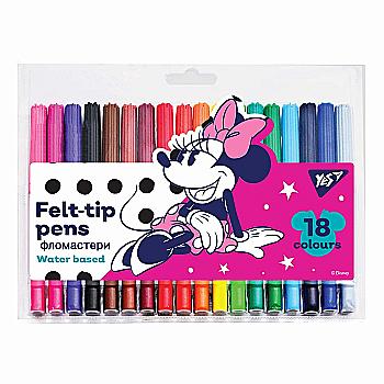 Фломастеры 18 цв. "Minnie Mouse", 650493 Фломастеры 18 цв. "Minnie Mouse", 650493